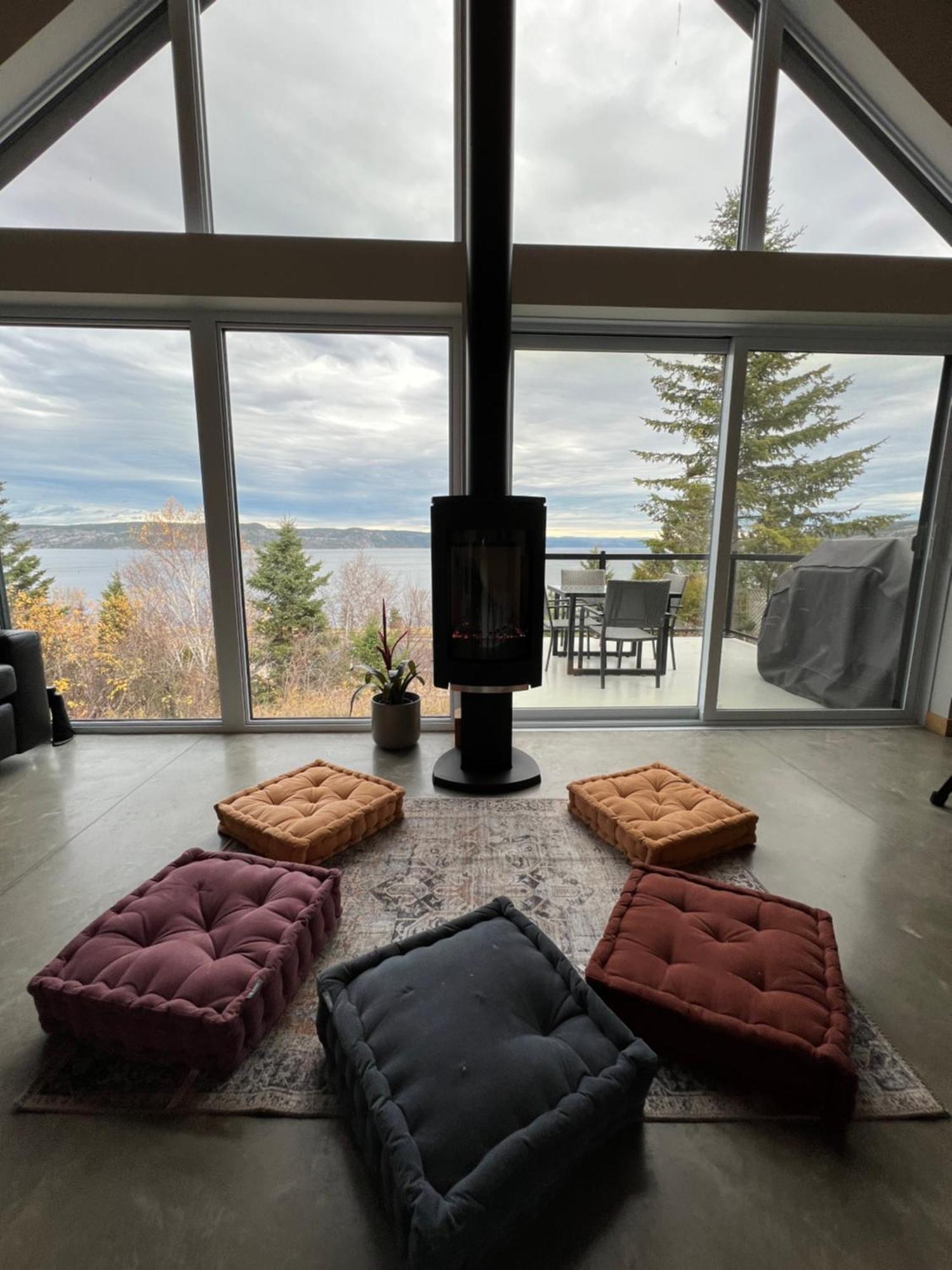 Magical Loft : Breathtaking View & Cozy Fireplace Сагеней Экстерьер фото